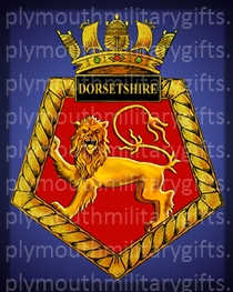 HMS Dorsetshire Magnet